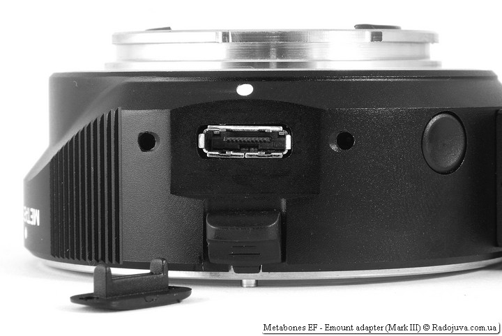 Objetivo Canon EF - Adaptador inteligente Sony NEX (Mark III)