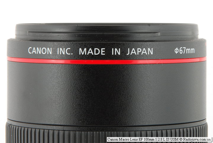 Canon Macro Lens EF 100mm 1: 2.8 L IS USM