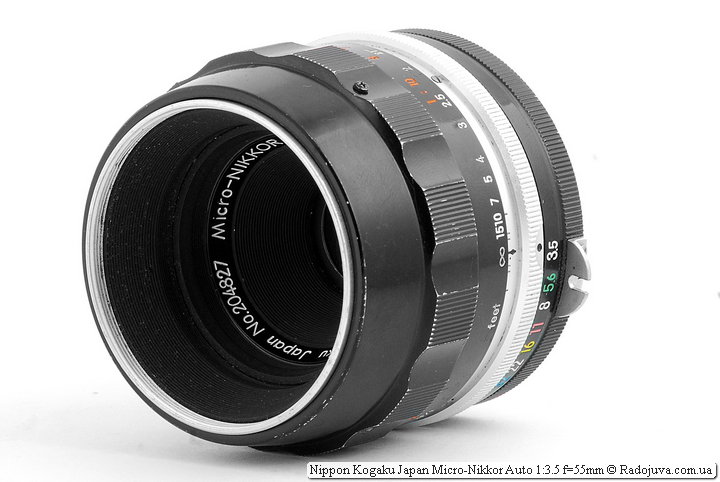 Review of Nippon Kogaku Japan Micro-Nikkor Auto 1: 3.5 f = 55mm