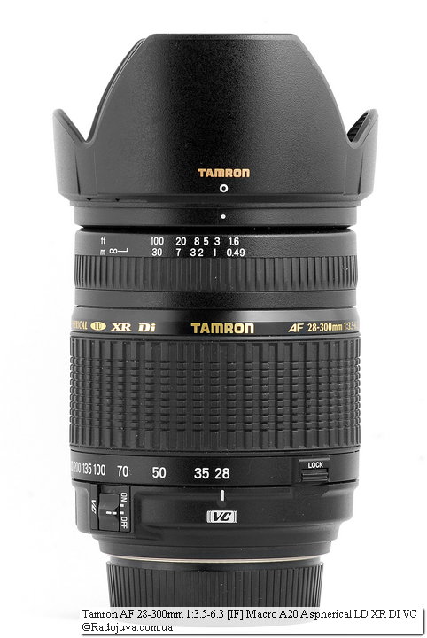 Tamron AF 28-300mm 1:3.5-6.3 [IF] Macro A20 Asferisch LD ​​XR DI VC
