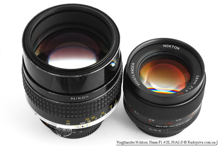 銘玉フォクトレンダー NOKTON 58mm F1.4 SL ニコン用 美品 値下げ