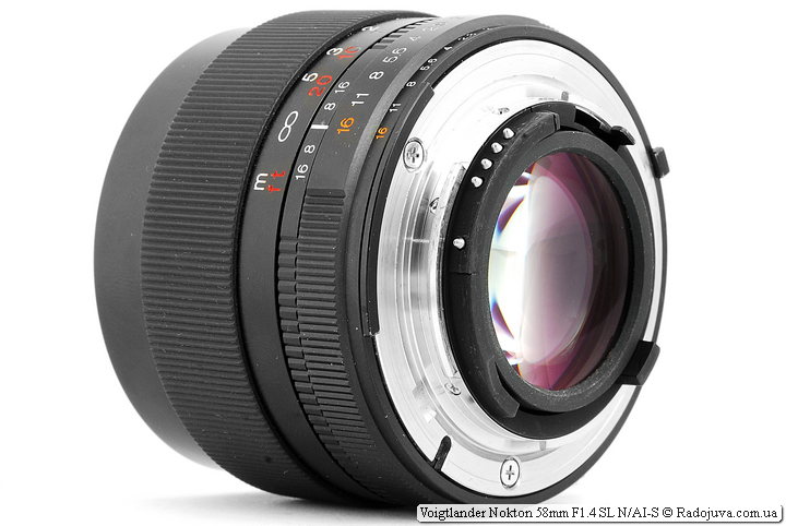 NOKTON 58mm F1.4 SLIIN Ai-S-