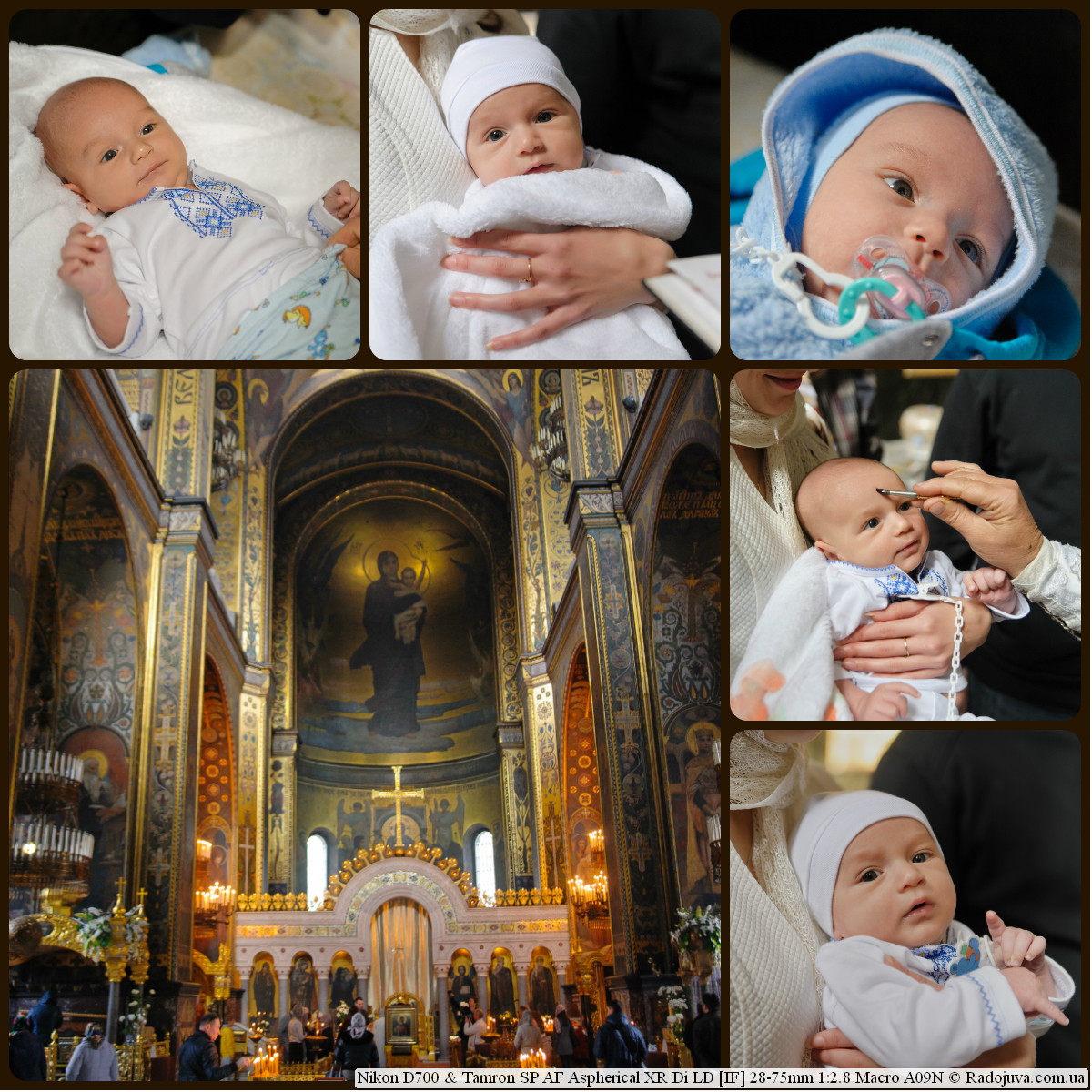 Baptism in Vladimir Cathedral