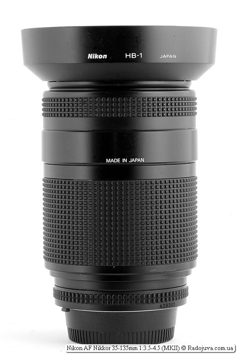 Nikon AF Nikkor 35-135 mm 1: 3.5-4.5 (MKII)