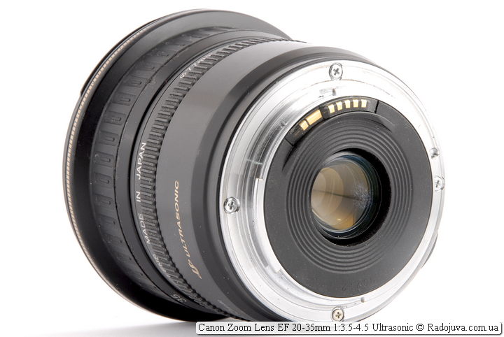 Canon Zoom Lens EF 20-35mm 1:3.5-4.5 Ultrasónico