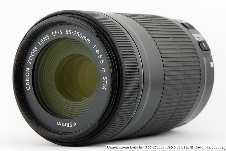 Обзор Canon Zoom Lens EF-S 55-250mm 1:4-5.6 IS STM Optical Stabilizer