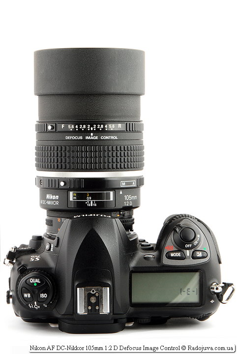 Nikon AF DC-Nikkor 105mm 1: 2 D Defocus Image Control on Fujifilm FinePix S5 Pro Camera