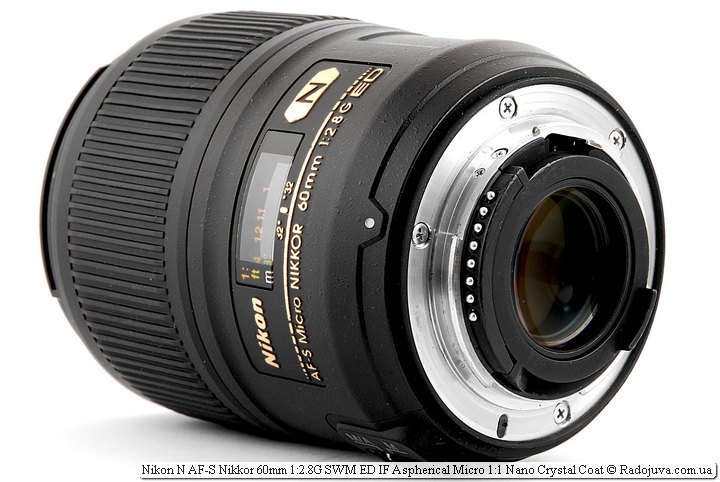 Nikon N AF-S Nikkor 60mm 1:2.8G SWM ED IF Asferische Micro 1:1 Nano Crystal Coat