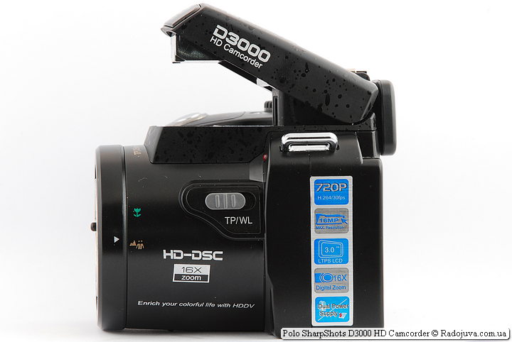 Polo SharpShots D3000 HD Camcorder