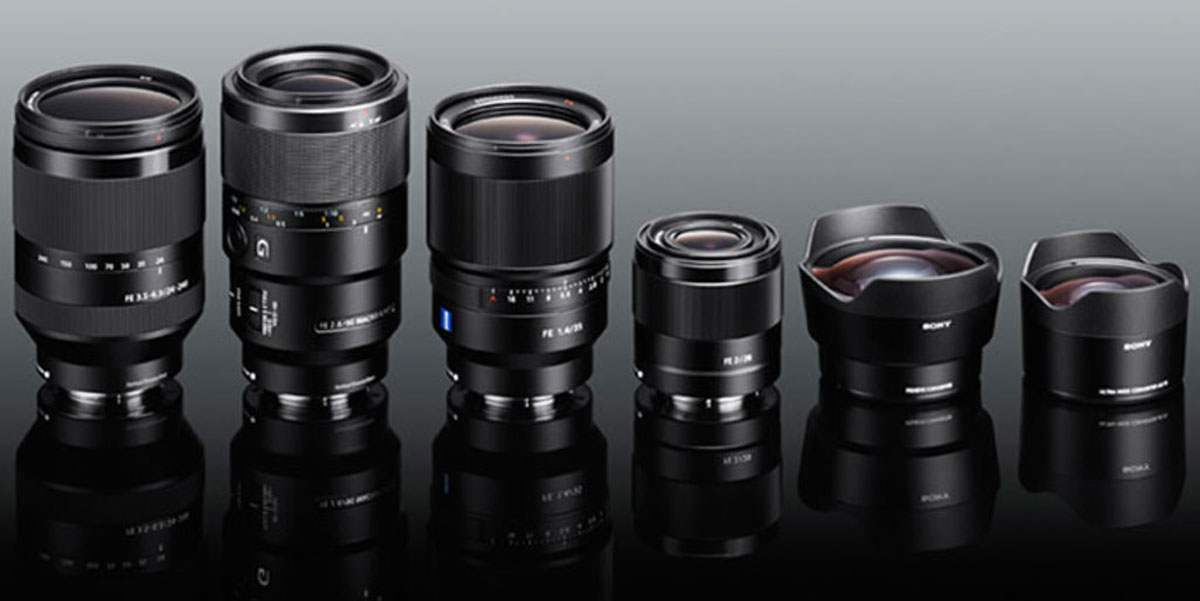 An article listing all Sony FE full-length lenses