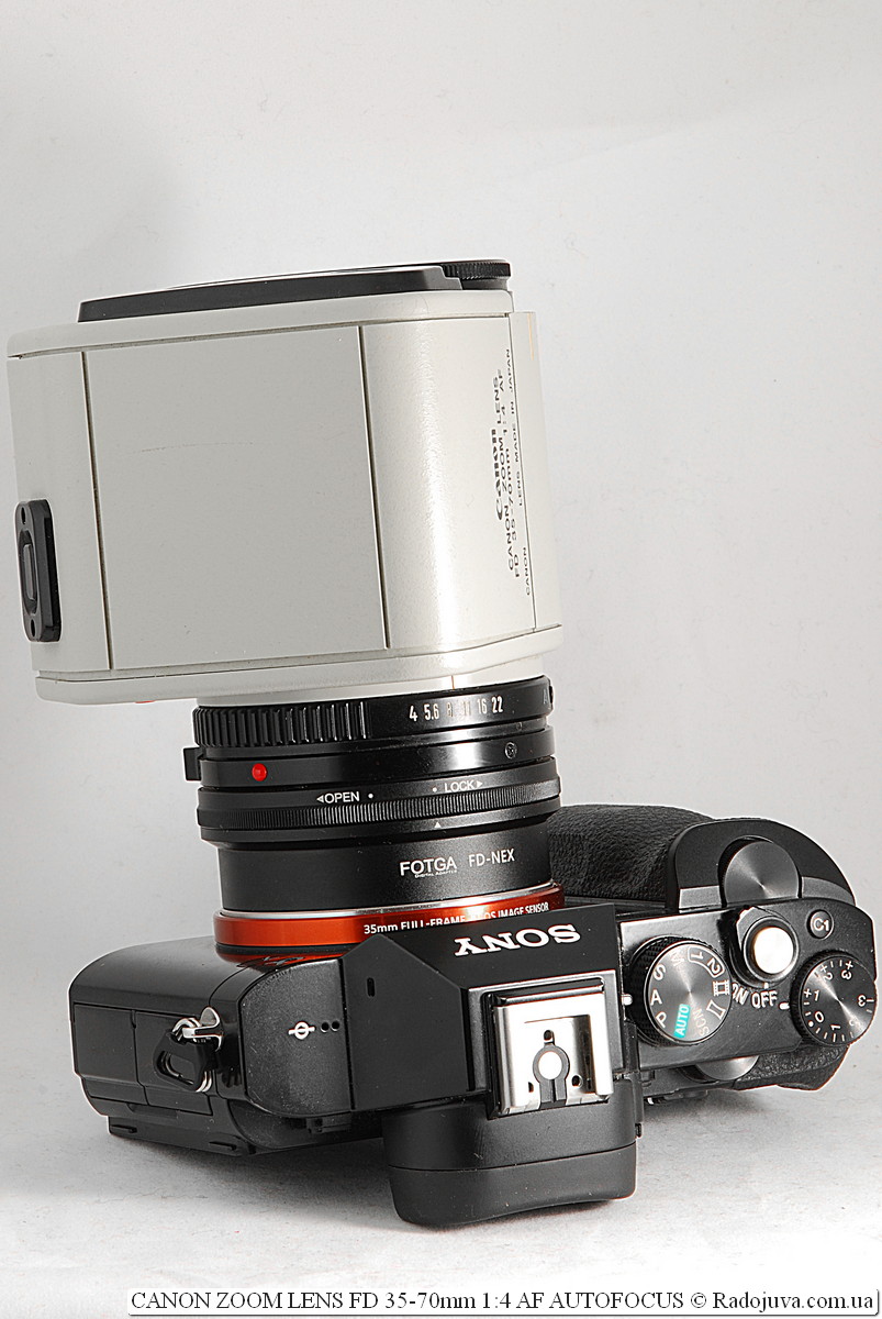 Lente zoom Canon FD 35-70 mm 1:4 AF Enfoque automático
