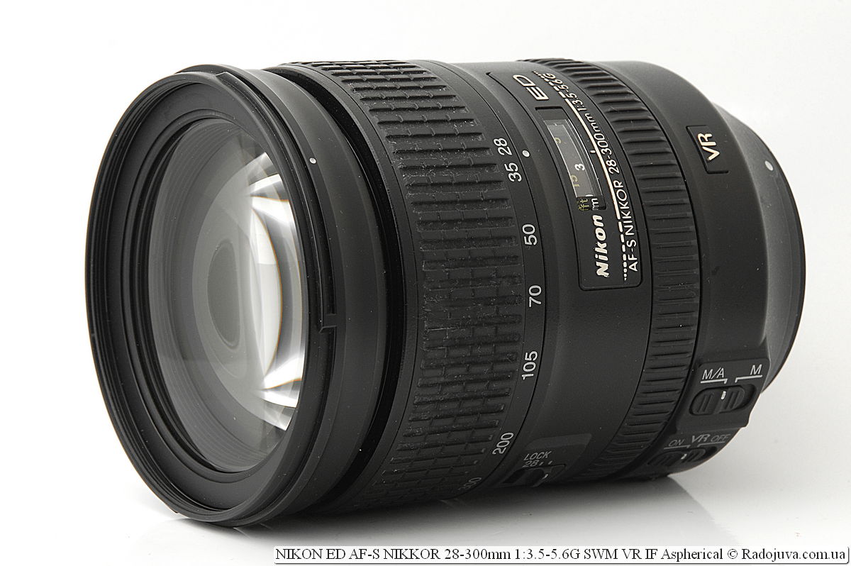 Nikon AF-S DX NIKKOR objetivo zoom con reducción de vibración, 18-300  milímetros, F3.5-5.6 G ED, con enfoque automático, para cámaras DSLR de  Nikon