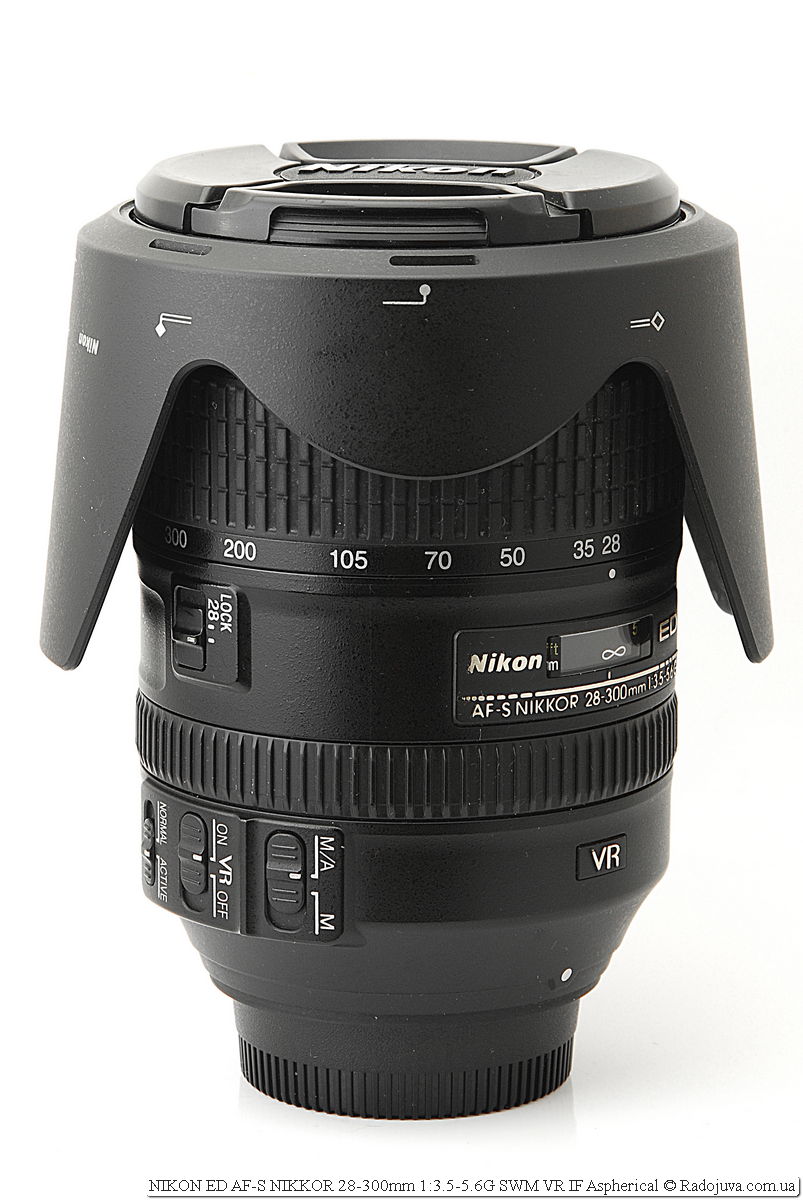 Nikon ED AF-S NIKKOR 28-300mm 1:3.5-5.6G SWM VR IF Aspherical