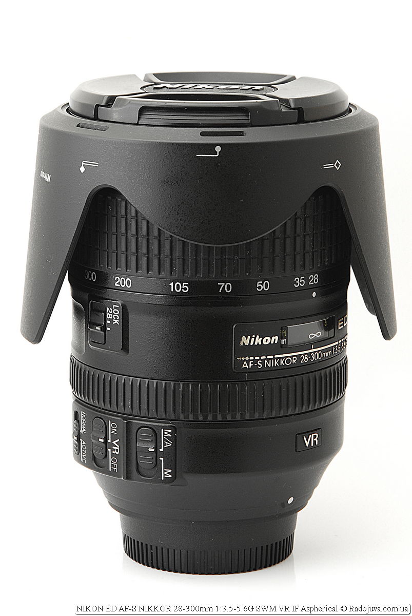  Nikon AF-S DX NIKKOR objetivo zoom con reducción de vibración,  18-300 milímetros, F3.5-5.6 G ED, con enfoque automático, para cámaras DSLR  de Nikon : Electrónica