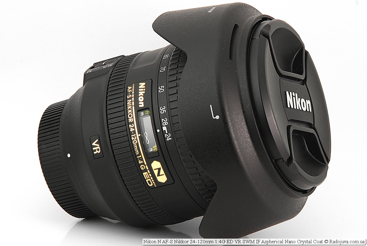 Nikon N AF-S Nikkor 24-120 mm 1:4G ED VR SWM IF Recubrimiento de nanocristal asférico