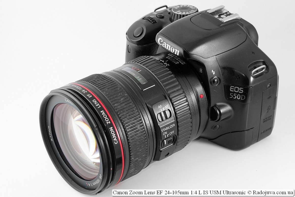 Canon Zoom Lens EF 24-105mm 1:4 L IS USM Ultrasonic
