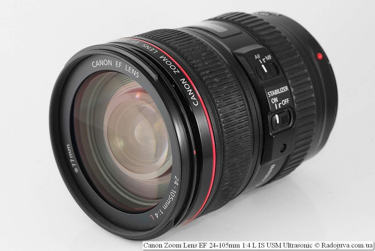 24x105 lens