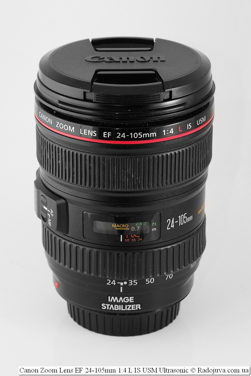Canon Zoom Lens EF 24-105mm 1:4 L IS USM Ultrasónico
