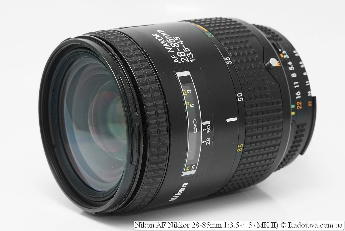 Nikon AF Nikkor 28-85mm 1: 3.5-4.5 (MKII)