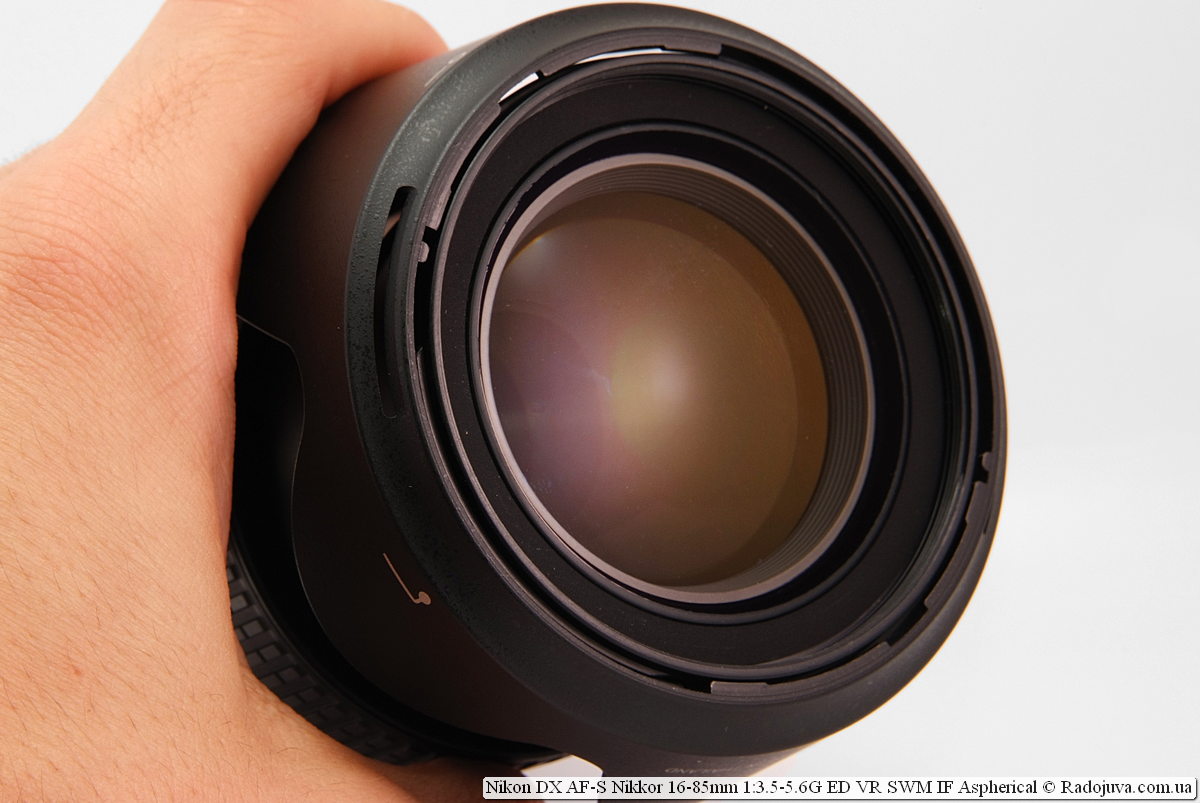 Nikon DX AF-S Nikkor 16-85mm 1: 3.5-5.6G ED VR SWM IF Aspherical