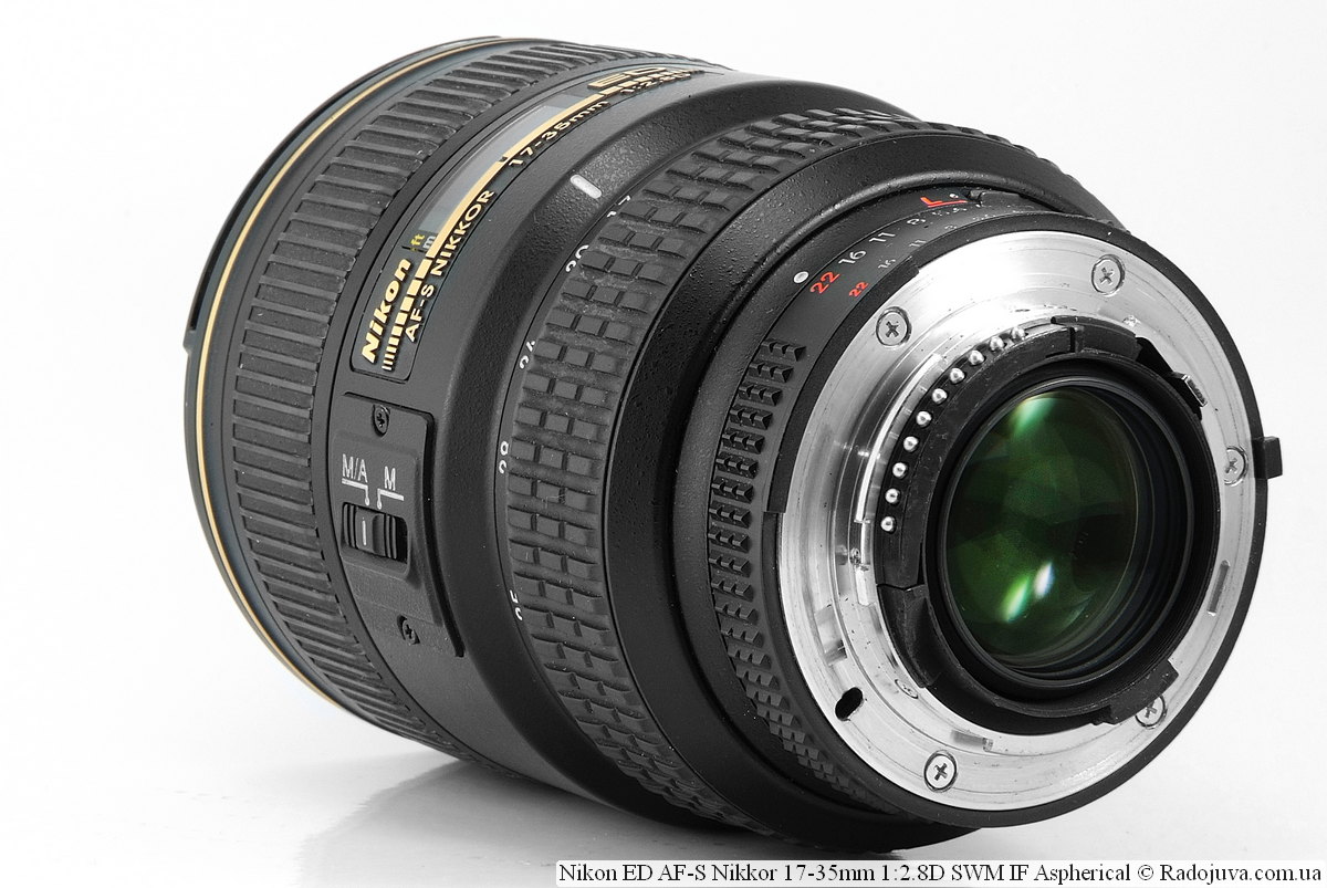 ニコン AF-S Nikkor 17-35mm F2.8IF EDレンズ難あり-