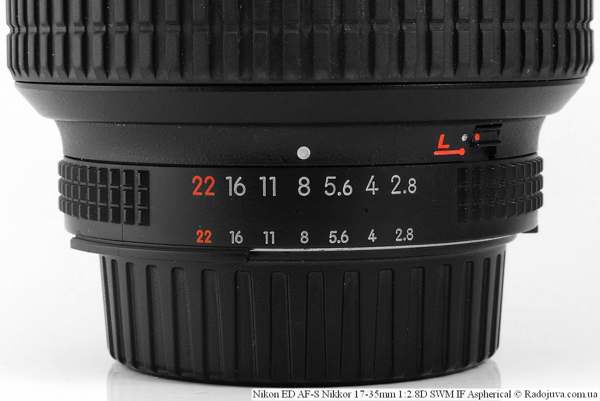 Nikon ED AF-S Nikkor 17-35mm 1: 2.8D SWM IF Asferisch