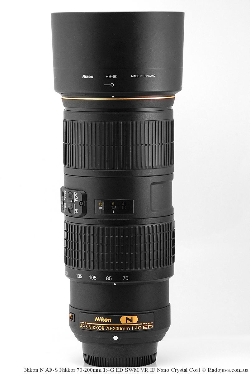 Nikon 70-200 mm 1:4G VR AF-S ED SI N