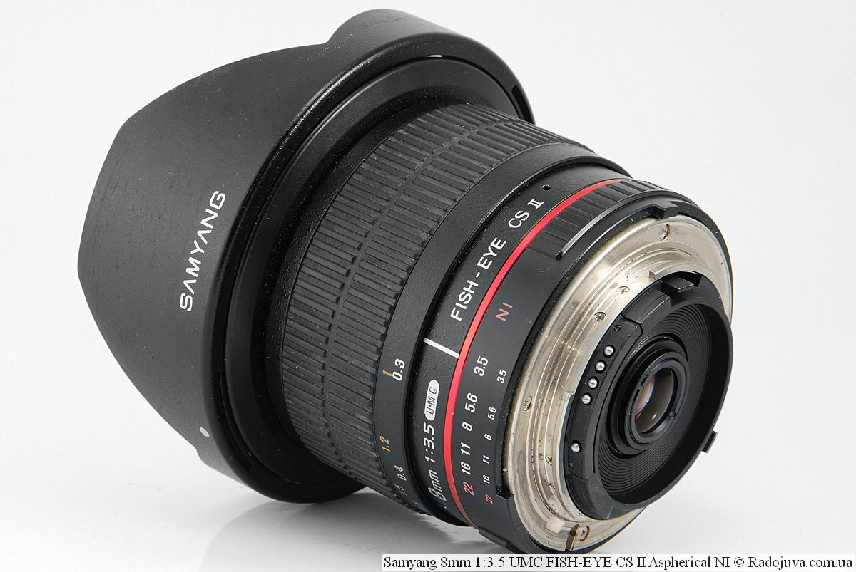 Review Samyang 8mm f / 3.5 UMC FISH-EYE CS II | Happy