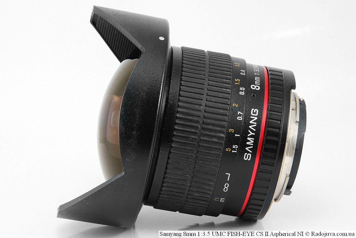 Review Samyang 8mm f / 3.5 UMC FISH-EYE CS II | Happy