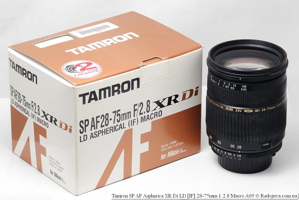 Tamron SP 28-75mm F2.8 XR Di Aspherical Zoom Lens for DSLR Pentax Mount Tamron SP 28-75mm F2.8 XR Di Aspherical Zoom Lens for DSLR Pentax Mount