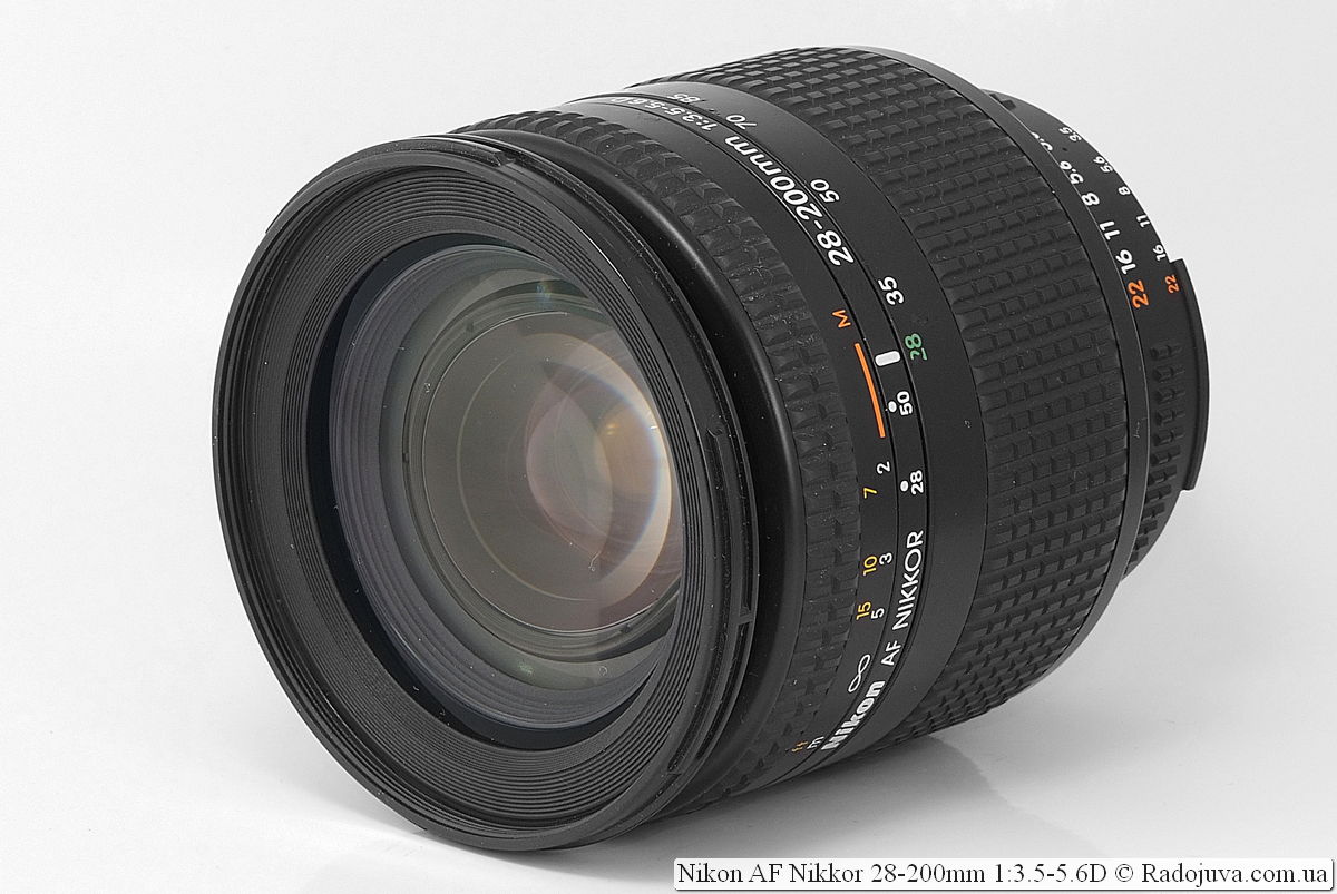 Review of Nikon AF Nikkor 28-200mm 1: 3.5-5.6D | Happy