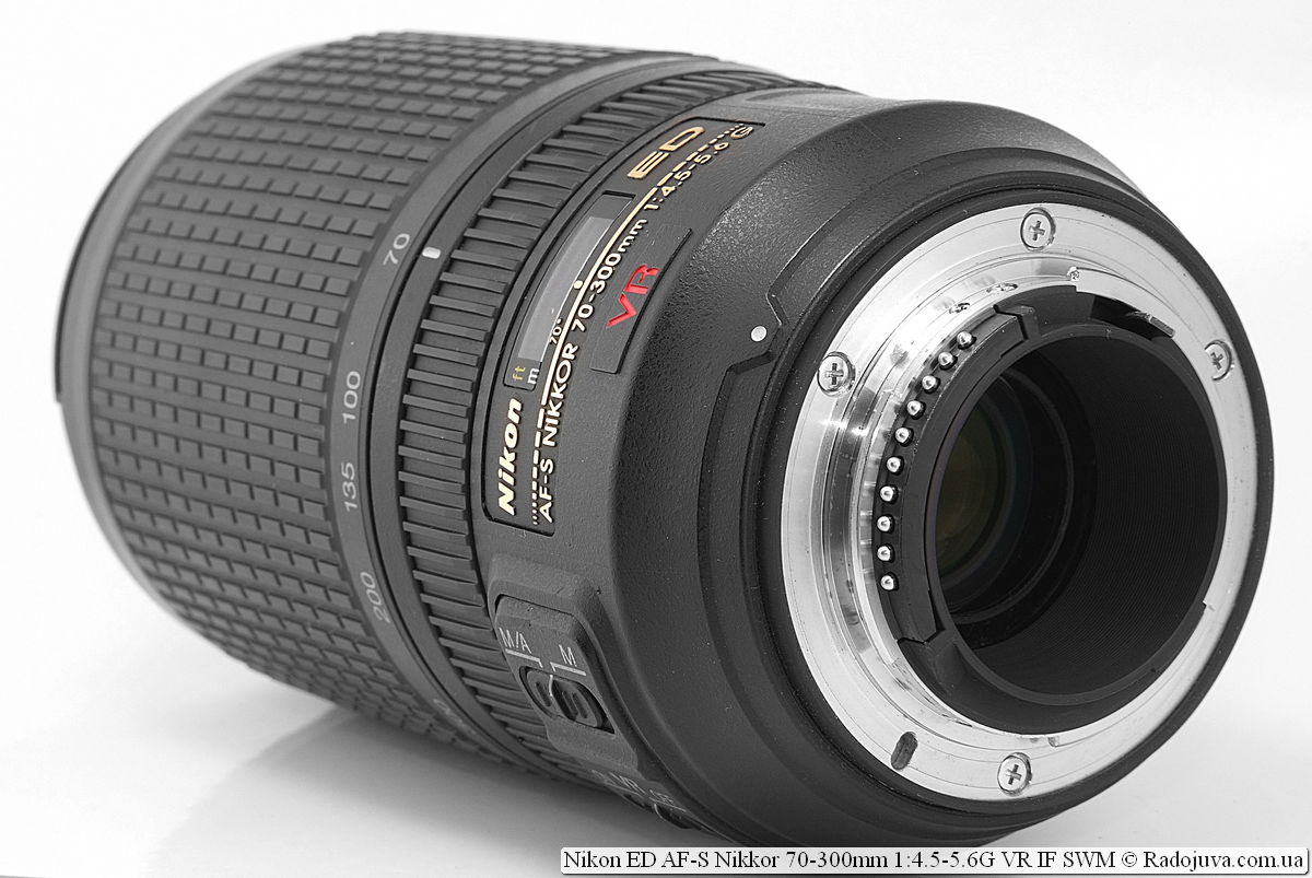Lens Hood Universal 62mm black for Nikon 70-300 mm 4.0-5.6 AF D ED 