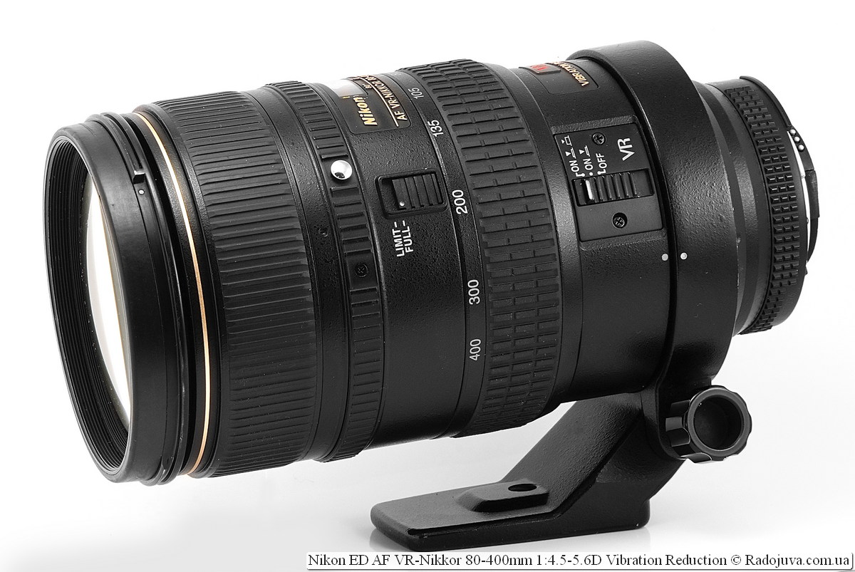 Nikon AF VR 80-400/4.5-5.6D ED-