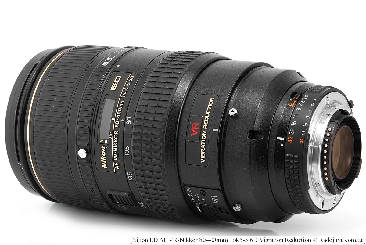 Nikon AF VR nikkor 80-400 1:4.2-5.6D | chidori.co