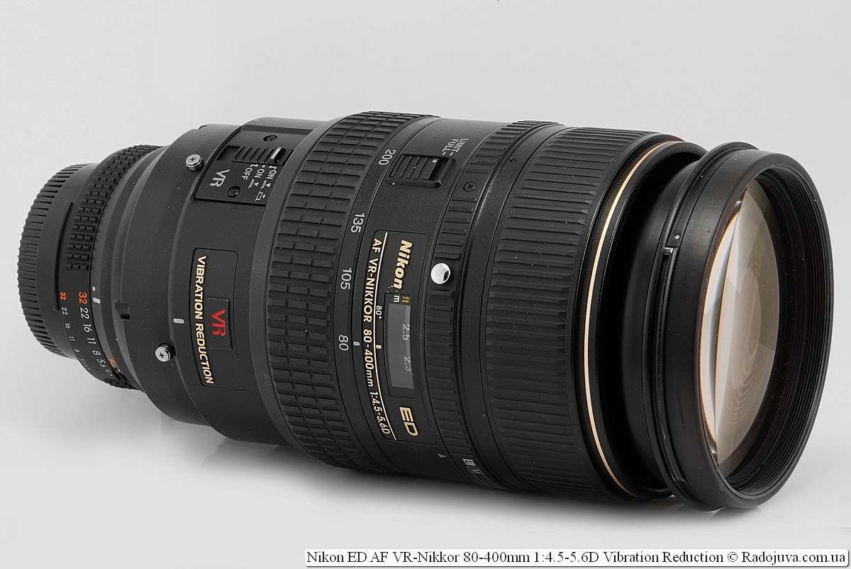Nikon ED AF VR-Nikkor 80-400mm 1:4.5-5.6D Vibration Reduction