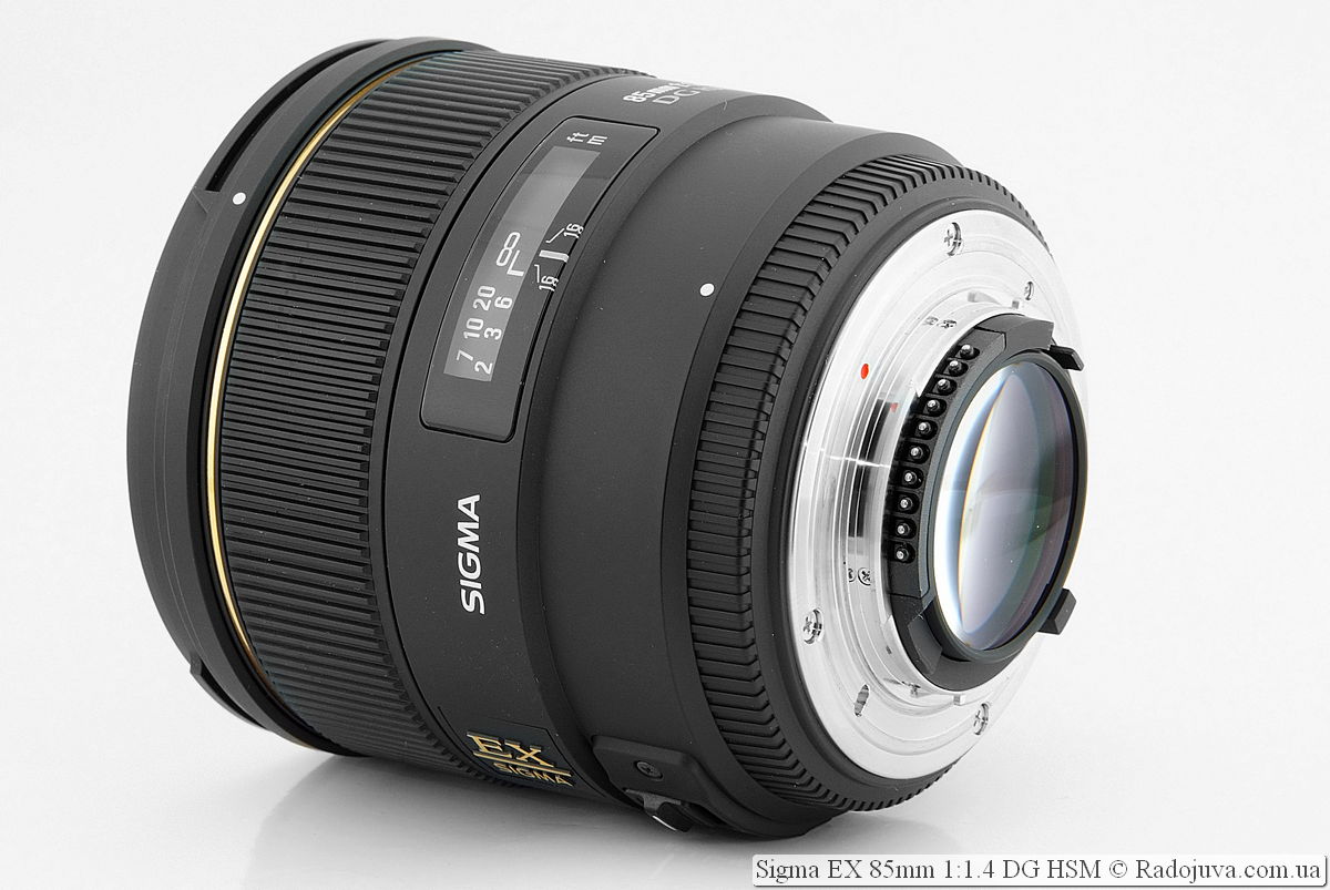 SIGMA 85mm F1.4 EX DG HSM For Nikon Fmount - カメラ、光学機器