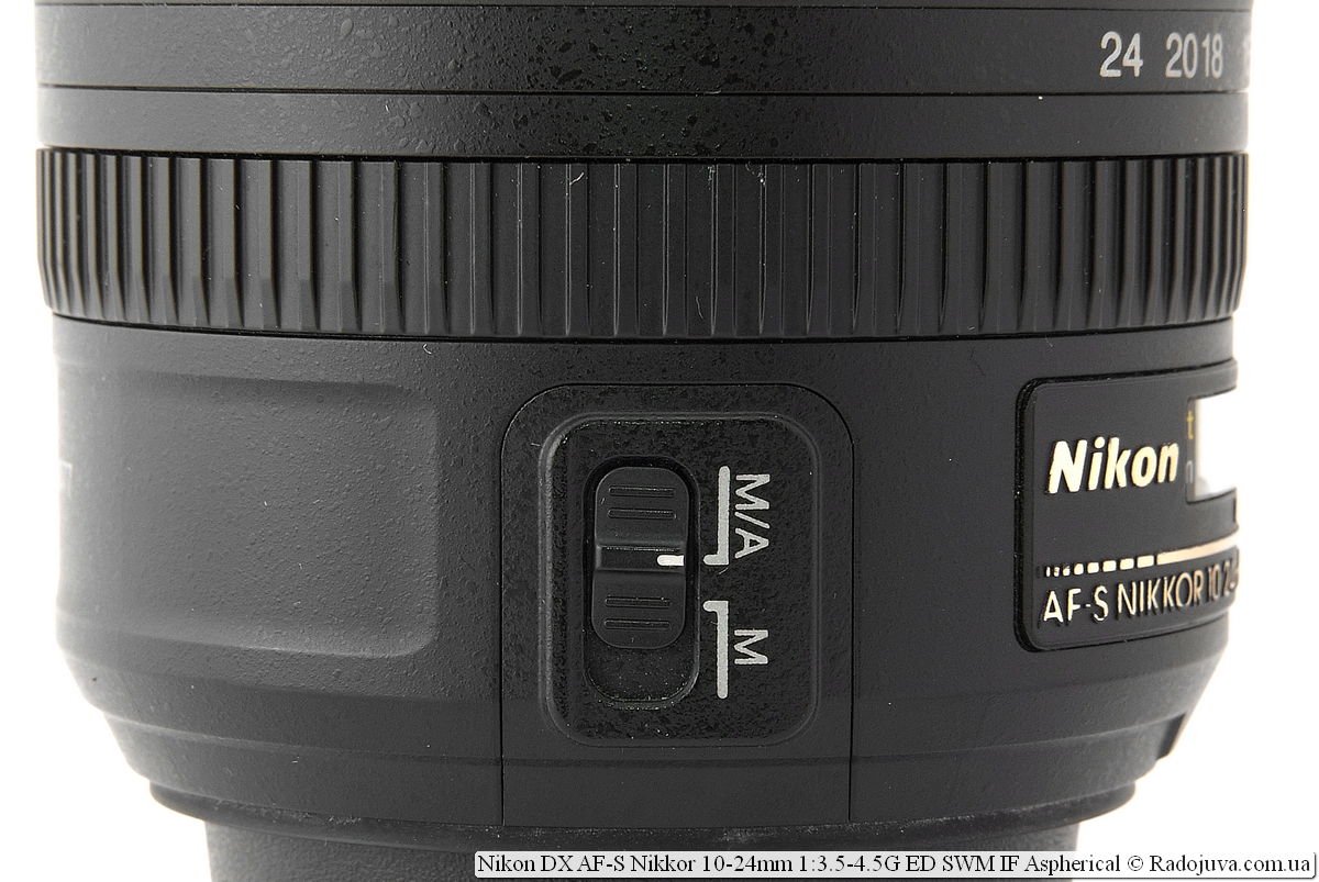 Nikon AF-S 10-24 mm f/3.5-4.5G DX