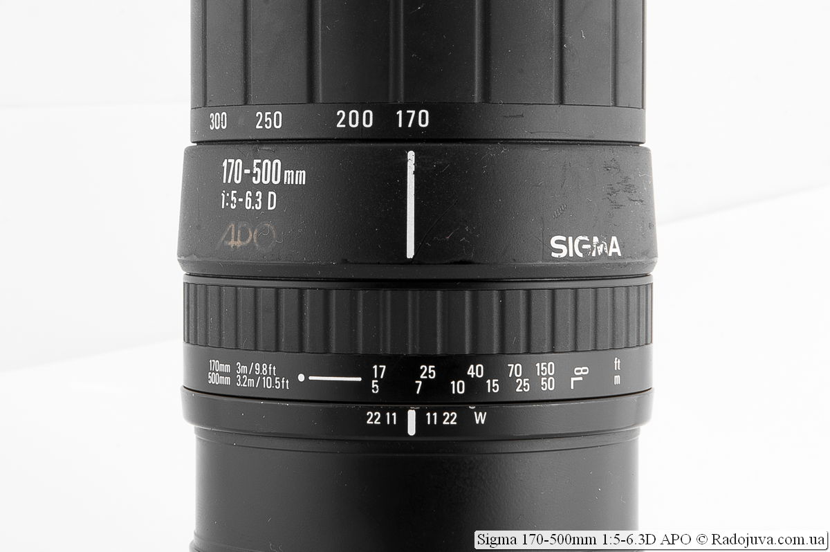 Review Sigma 170-500mm F / 5-6.3 D APO | Happy
