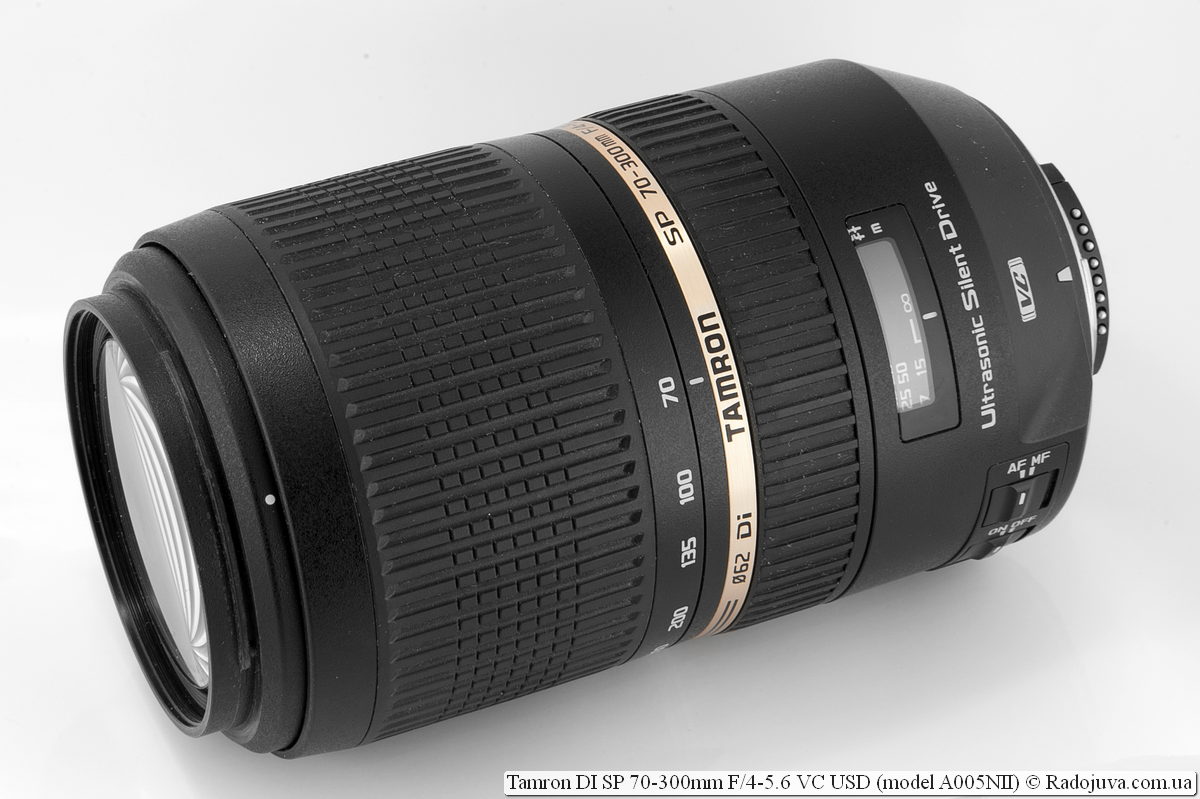 Review of Tamron SP AF 70-300 mm f / 4-5.6 Di VC USD