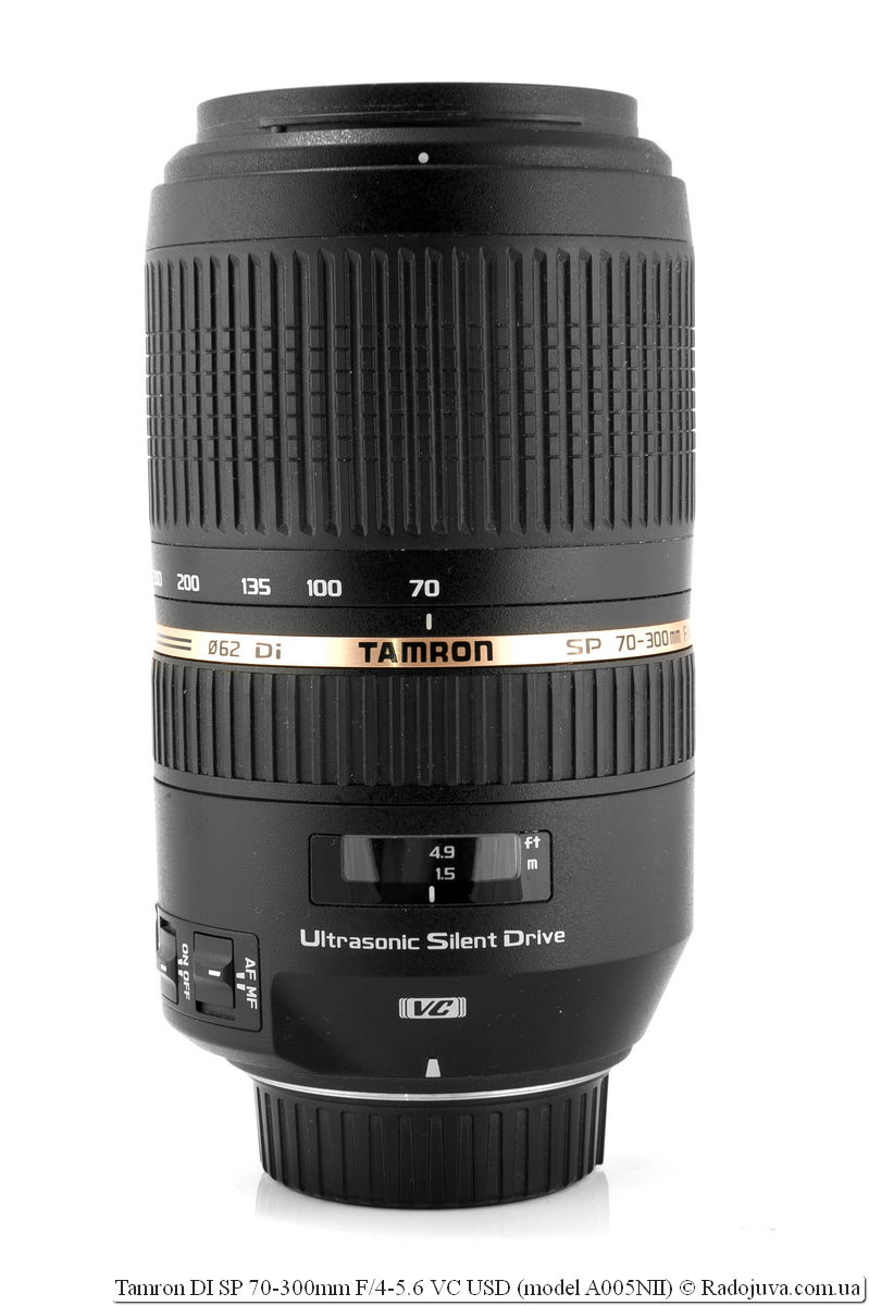 Tamron 70 300 f4 5 6 di vc usd Fotografía de segunda mano