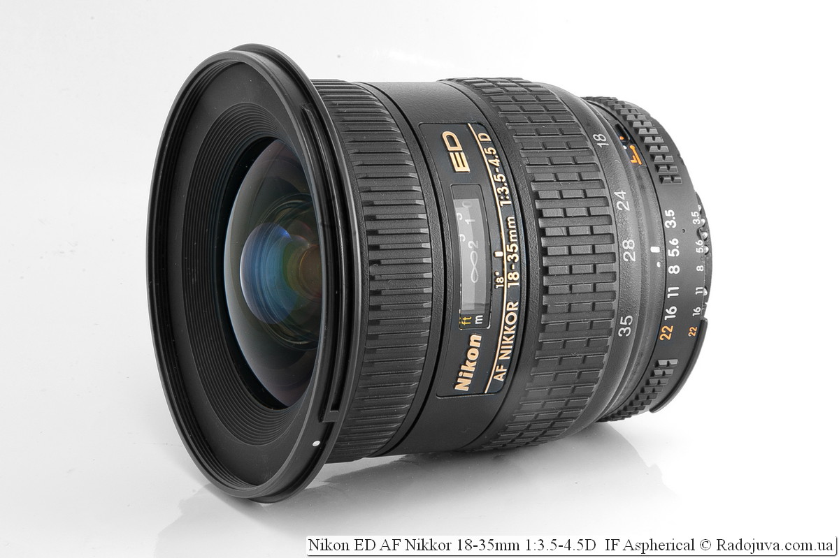 Nikon ED AF NIKKOR 18-35mm 1:3.5-4.5 D-