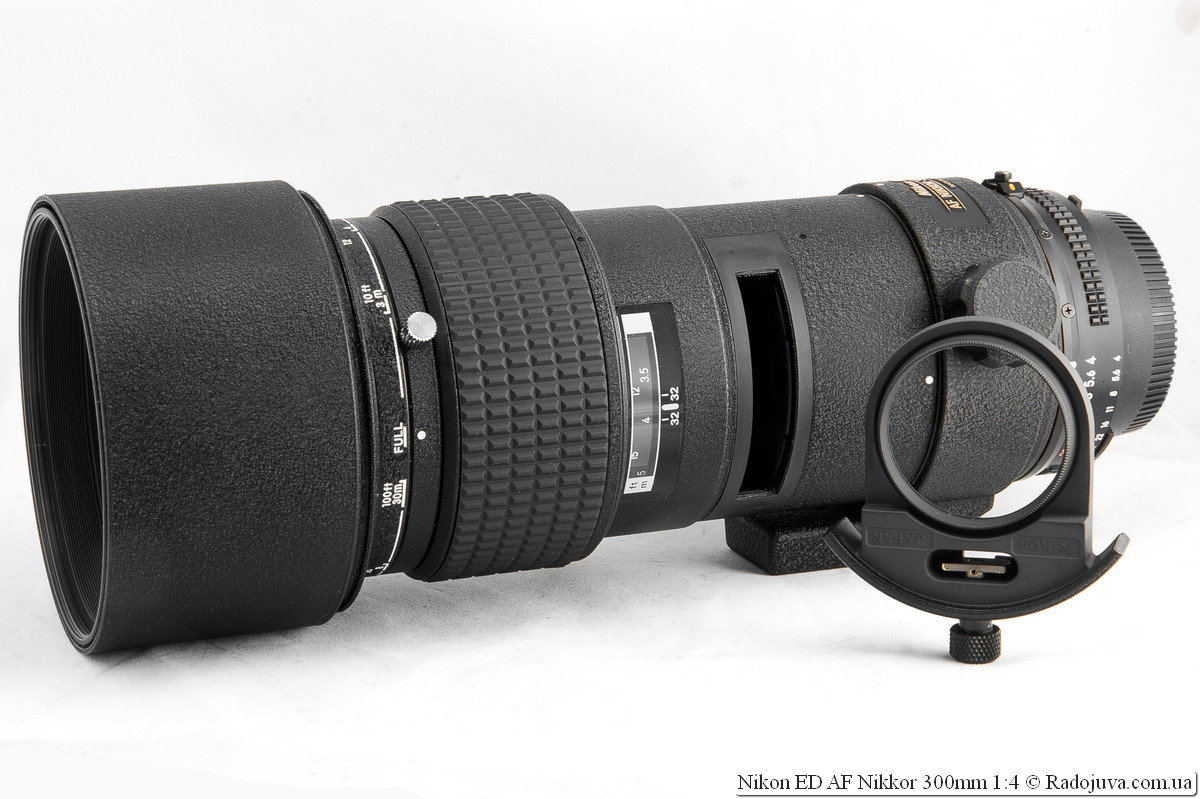 ニコン AF 300mm F4 ED外観スレキズあり