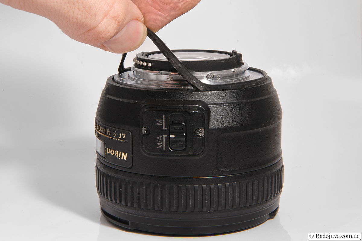 Nikon 50mm 1: 1.4G AF-S Nikkor SWM Rubber Lens Mount