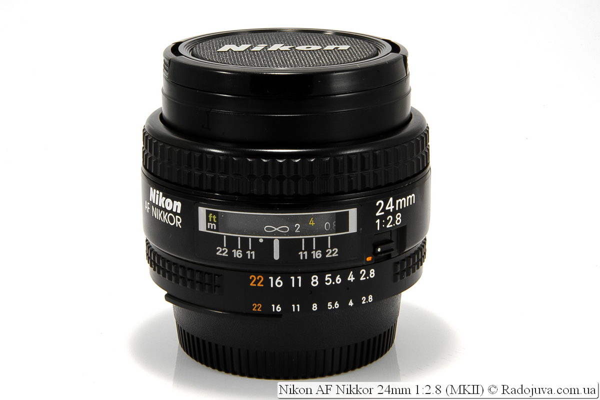 Nikon 24mm f/2.8 AF (версия MKII)