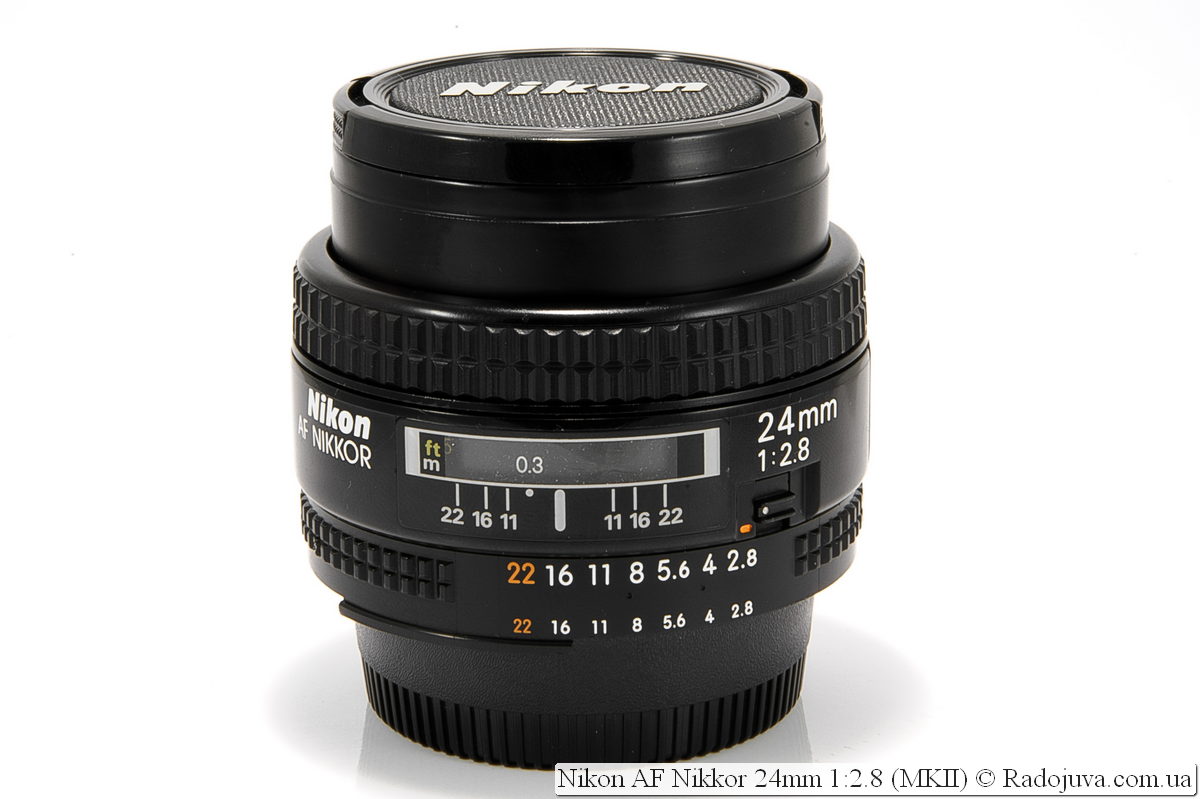 Nikon 24mm f/2.8 AF (версия MKII)