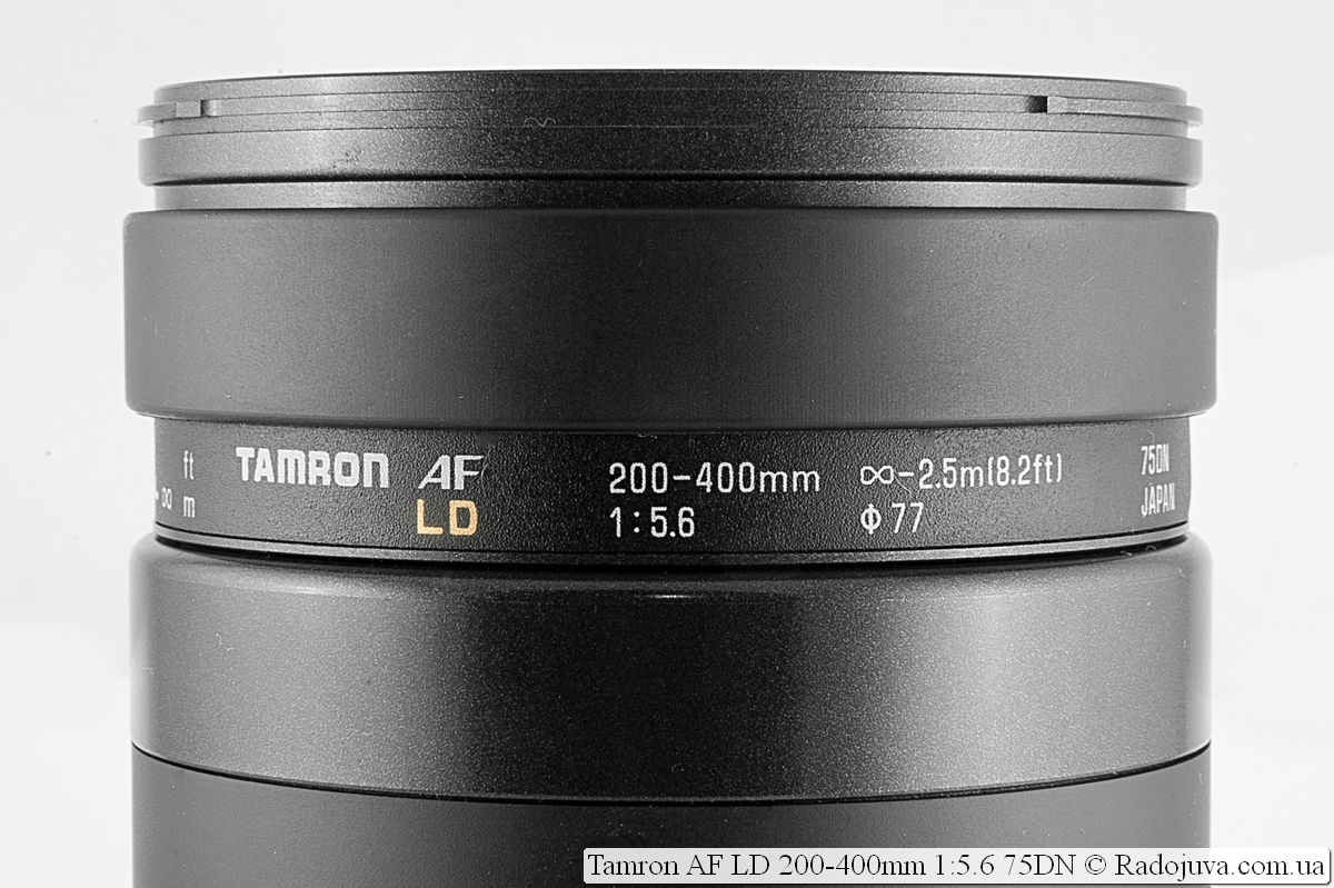 Review Tamron AF LD 200-400 mm F / 5.6 Model 75 DN | Happy