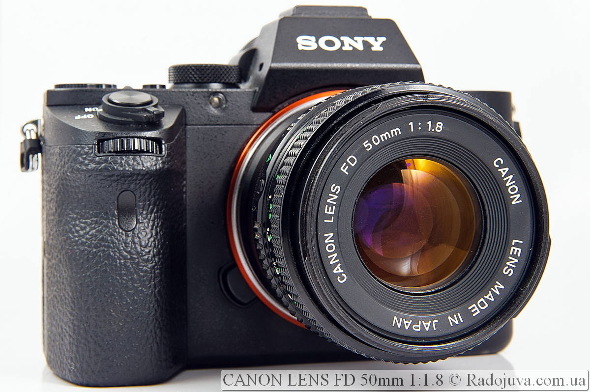 Canon Lens FD 50mm 1: 1.8