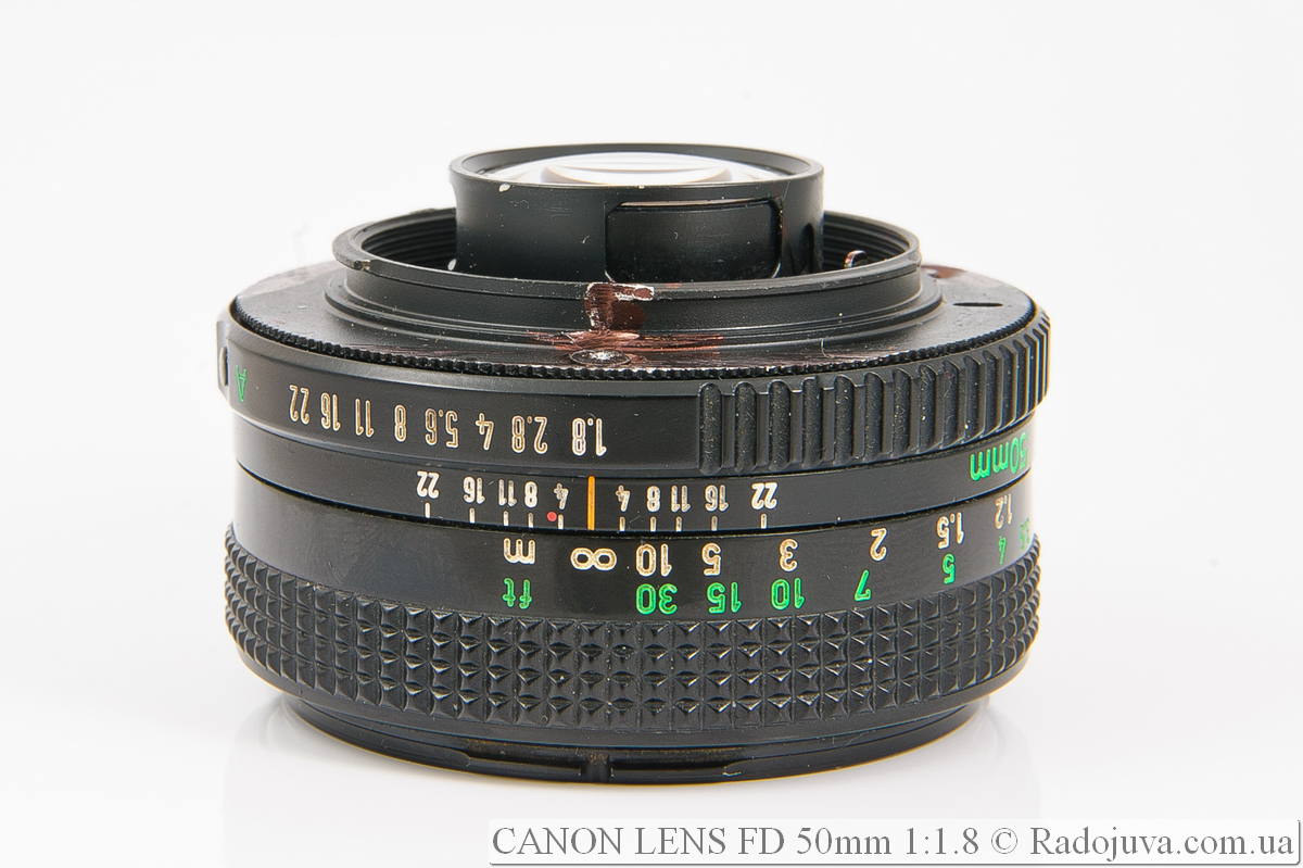 ★美品！★キヤノン Canon FD 50mm F1.8★