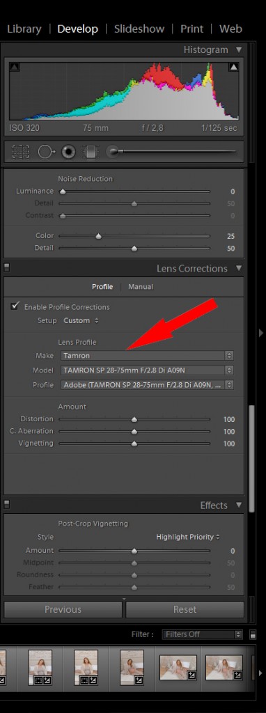 Adobe lens profile creator как работать