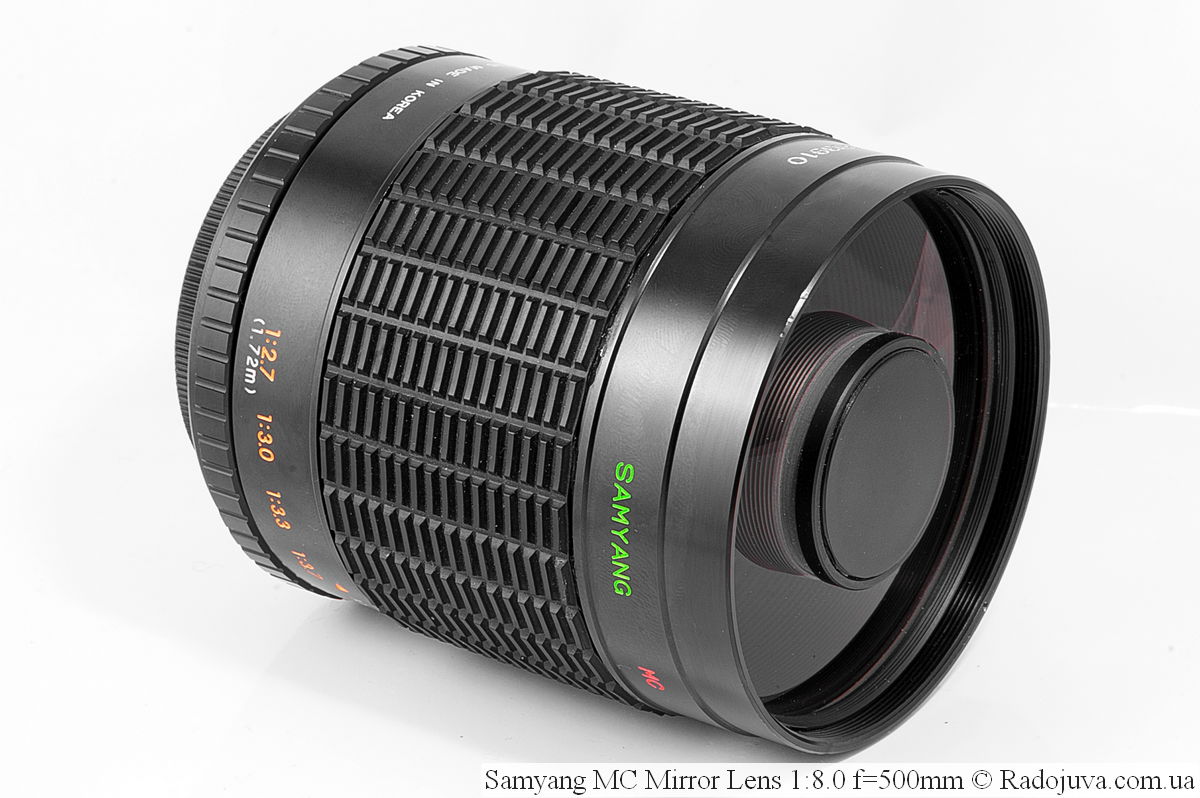 Review Samyang MC Mirror Lens 1: 8.0 f = 500mm. Super telephoto